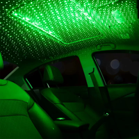 إضاءة LED مزينة لسطح السيارة — أجواء ليلية سحرية 