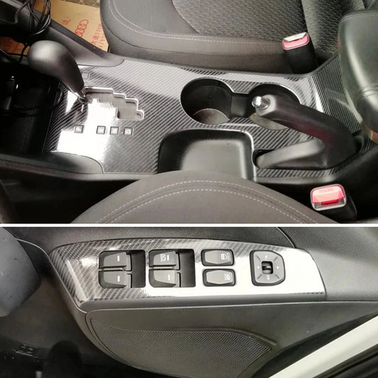 Samolepky z uhlíkových vláken pro Hyundai ix35 (2010-2017) — Sportovní styl a ochrana 