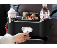 Οργανωτής πίσω καθίσματος με γάντζους και κουτί αποθήκευσης - Βελτιστοποιημένος χώρος & τακτοποιημένο αυτοκίνητο