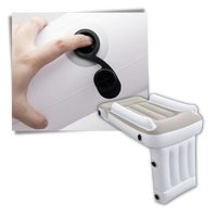 Oppblåsbar barneseng - reisekomfort og rask installasjon