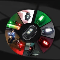 אורות LED נגד התנגשות לאופנוע – בטיחות וסגנון 