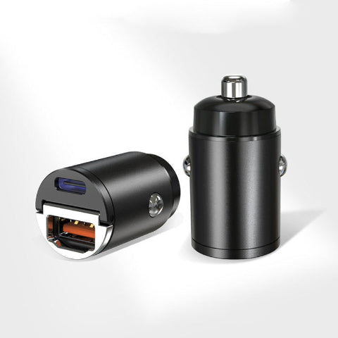 USB-autonavigaattorin laturin sovitin – kompakti tupakansytyttimen liitin 